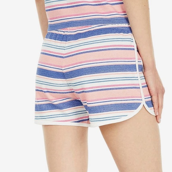 NWT! Vans Wazzy Stripe Sassed Shorts Pink Blue Multi Size Large - Picture 4 of 14